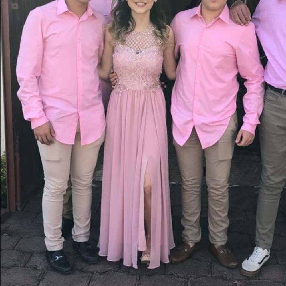Pink prom dress ! 💓🌅🧚‍♀️